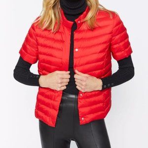 J.McLaughlin Sarabeth Puffer Jacket Red XS